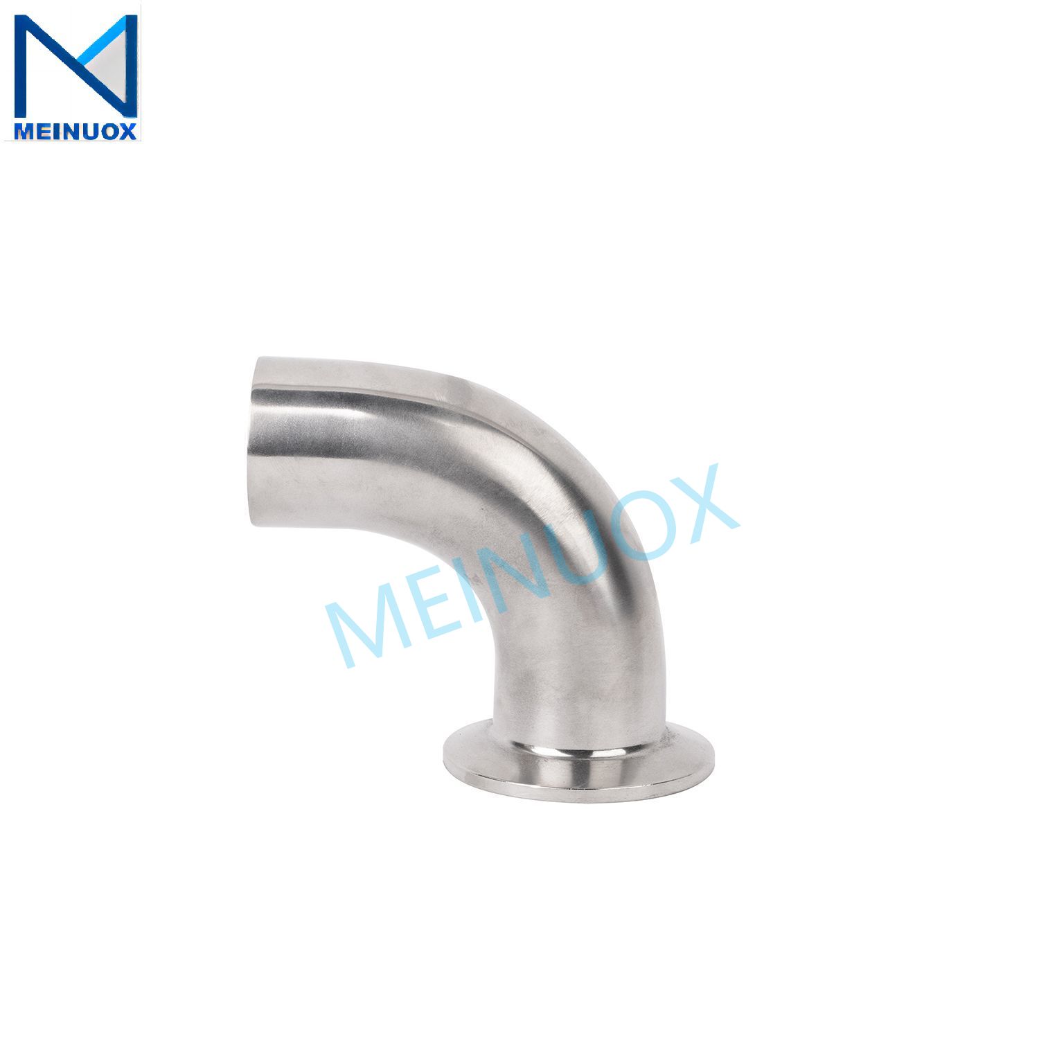 Sanitary stainless steel pipe fittings 90 degree elbow with one clamp end and another weld end