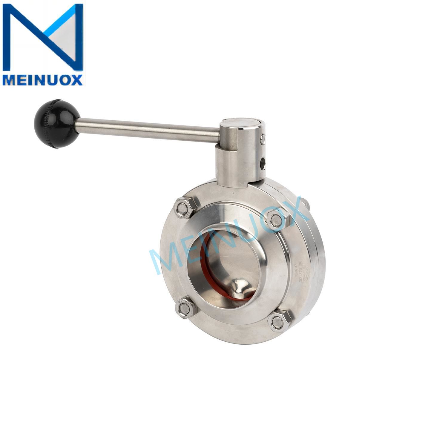 Sanitary  Welded Butterfly Valve