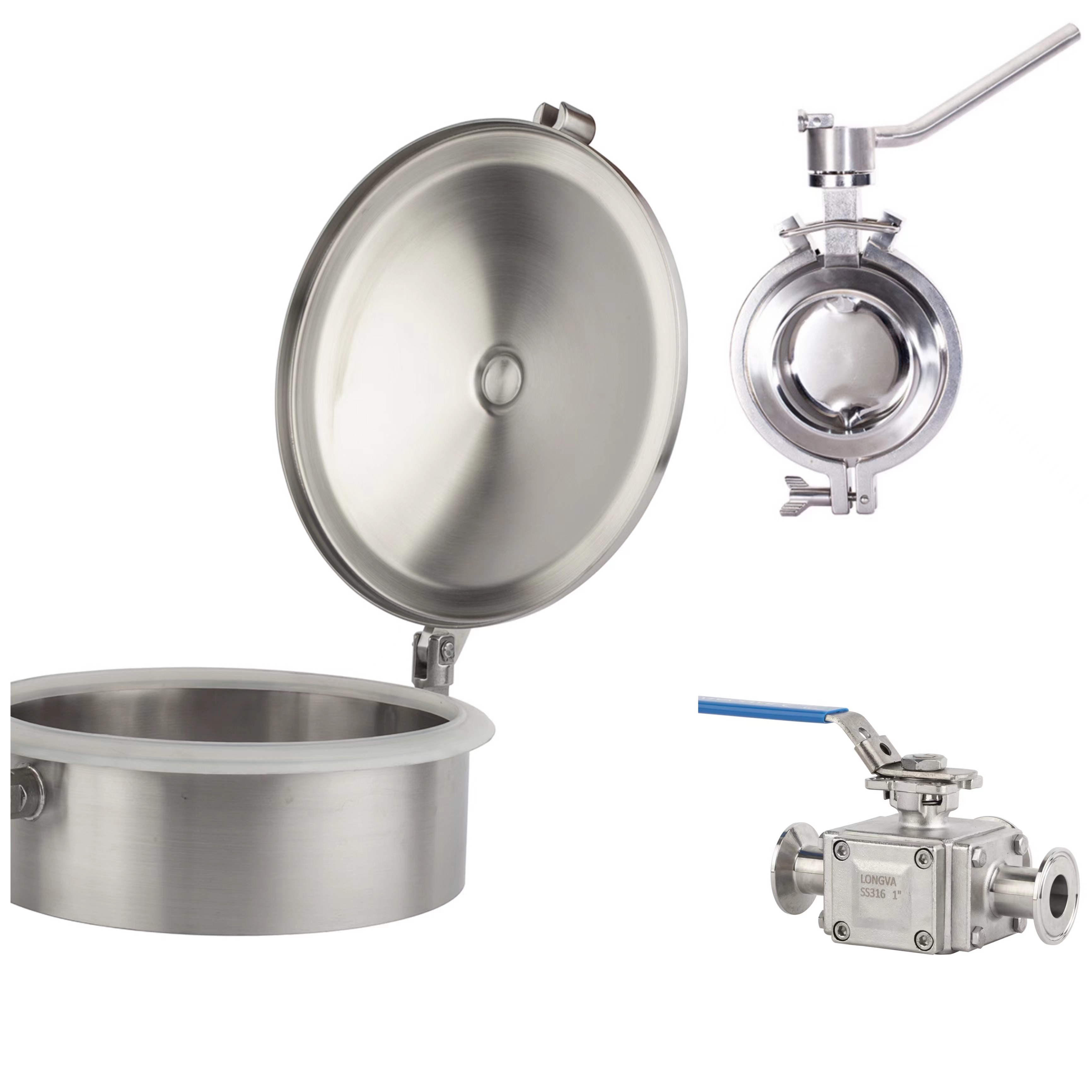 Advantages of stainless 304&316 steel valves