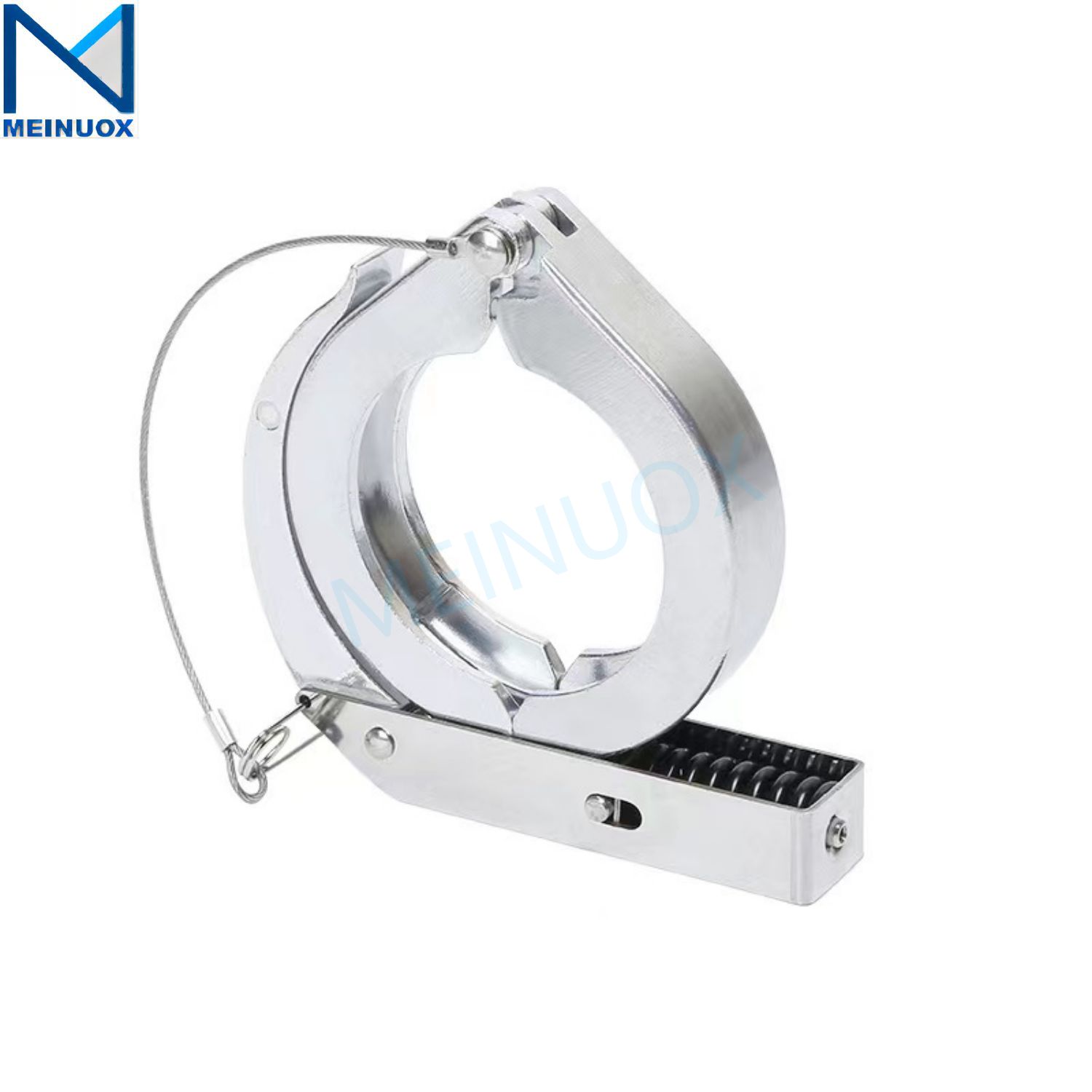 Vacuum aluminum clamp with lock