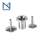 KF Stainless Steel Tri Clamp Hose Barb Fittings