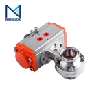 Snitary Pneumatic Butterfly Valve