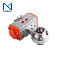 Snitary Pneumatic Butterfly Valve