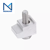 ISO Aluminium M Thread Vacuum Single Side Clamp Screw