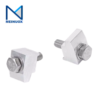 ISO Aluminium M Thread Vacuum Single Side Clamp Screw