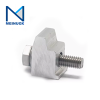 ISO Aluminium M Thread Vacuum Single Side Clamp Screw