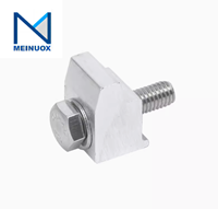 ISO Aluminium M Thread Vacuum Single Side Clamp Screw