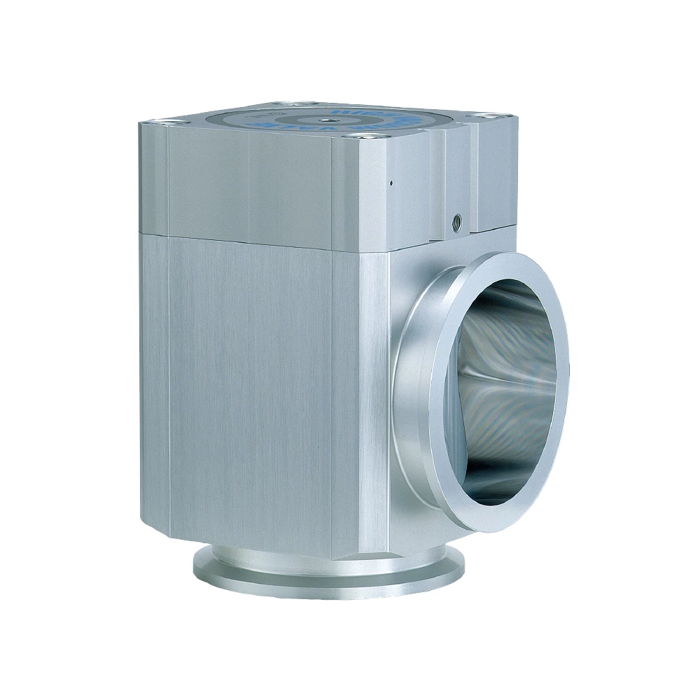 High Vacuum Aluminum Angle Valve